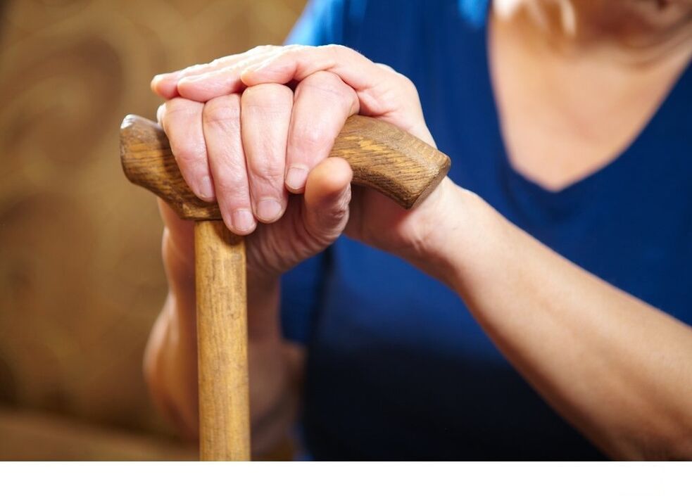 Use of cane for coxarchtosis